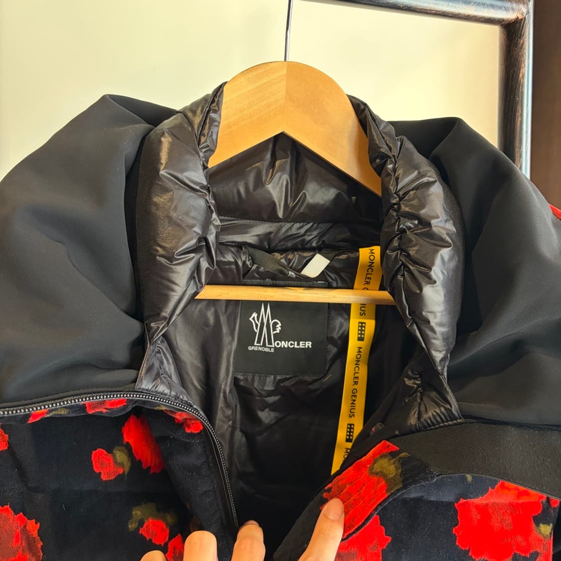 15454 - 몽클레어 플로랄 구스 다운 패딩 상품이미지6