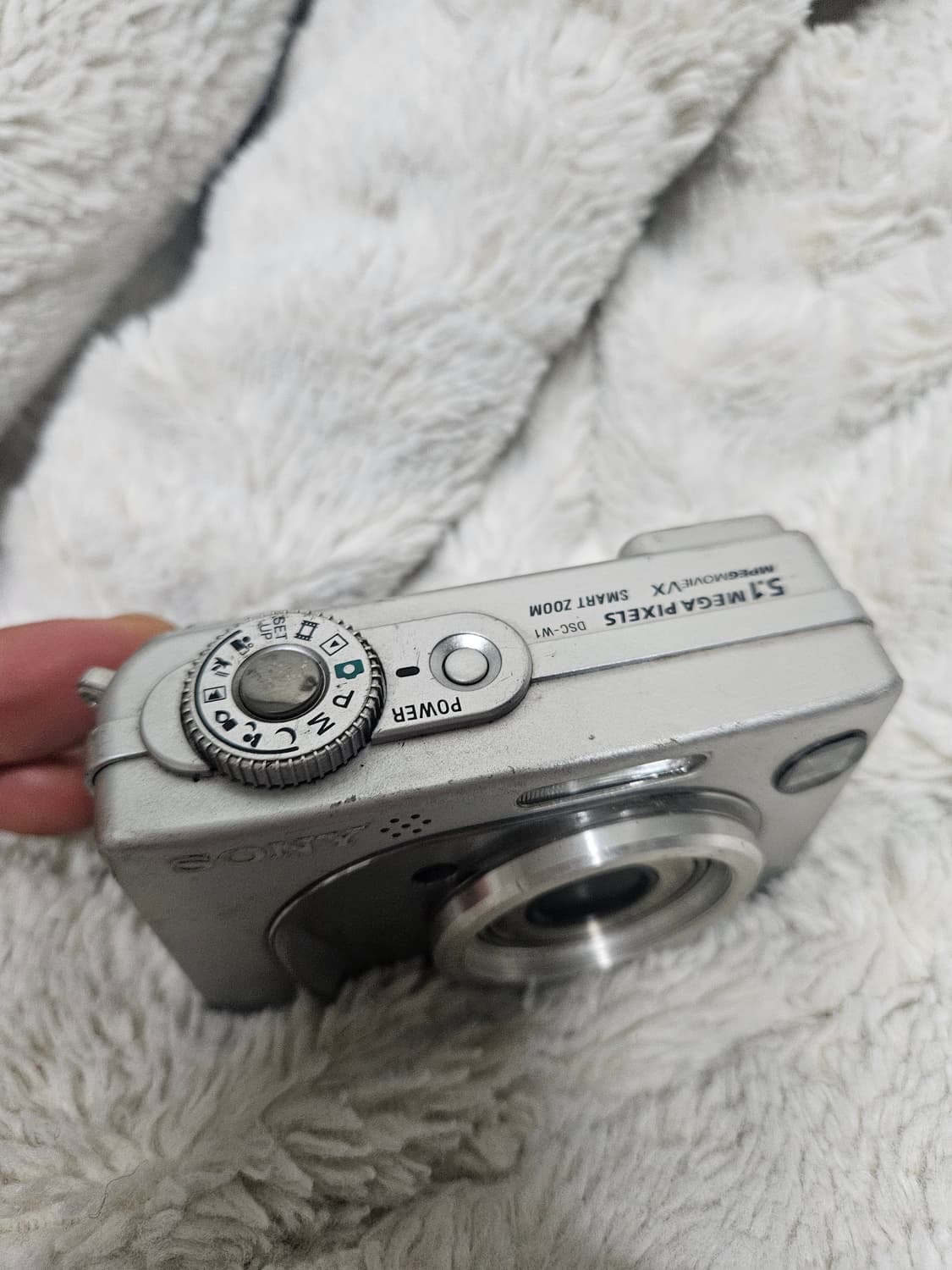 소니 사이버샷 dsc-w1 레트로 디카 빈티지 카메라 상품이미지2