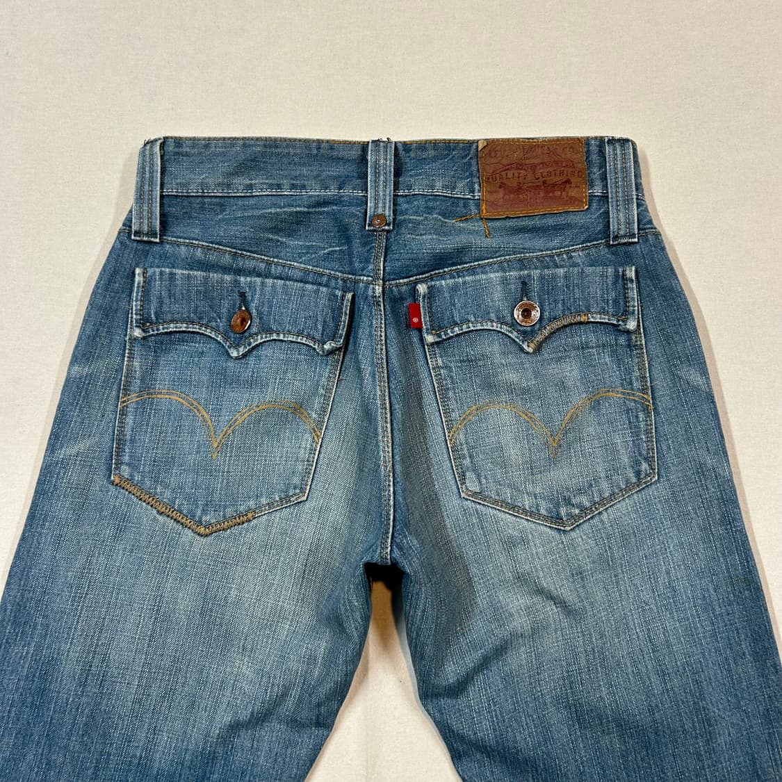 30inch) 리바이스 701 슬림 스트레이트 데님 청바지 상품이미지2