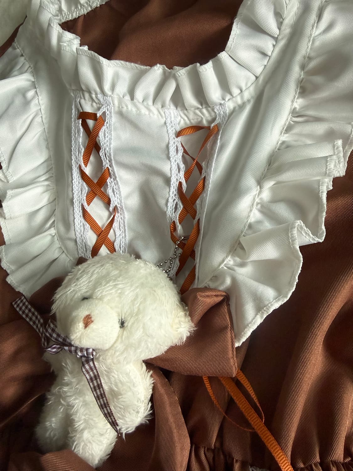 라떼 로리 양산형 원피스 상품이미지5