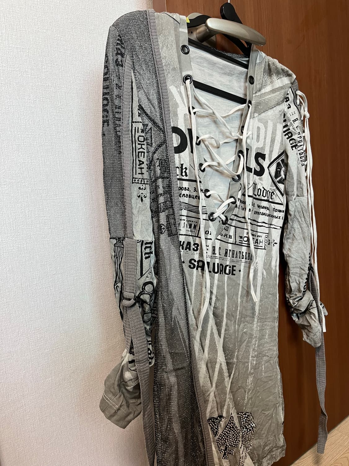 salvage long-sleeved one-piece 상품이미지5