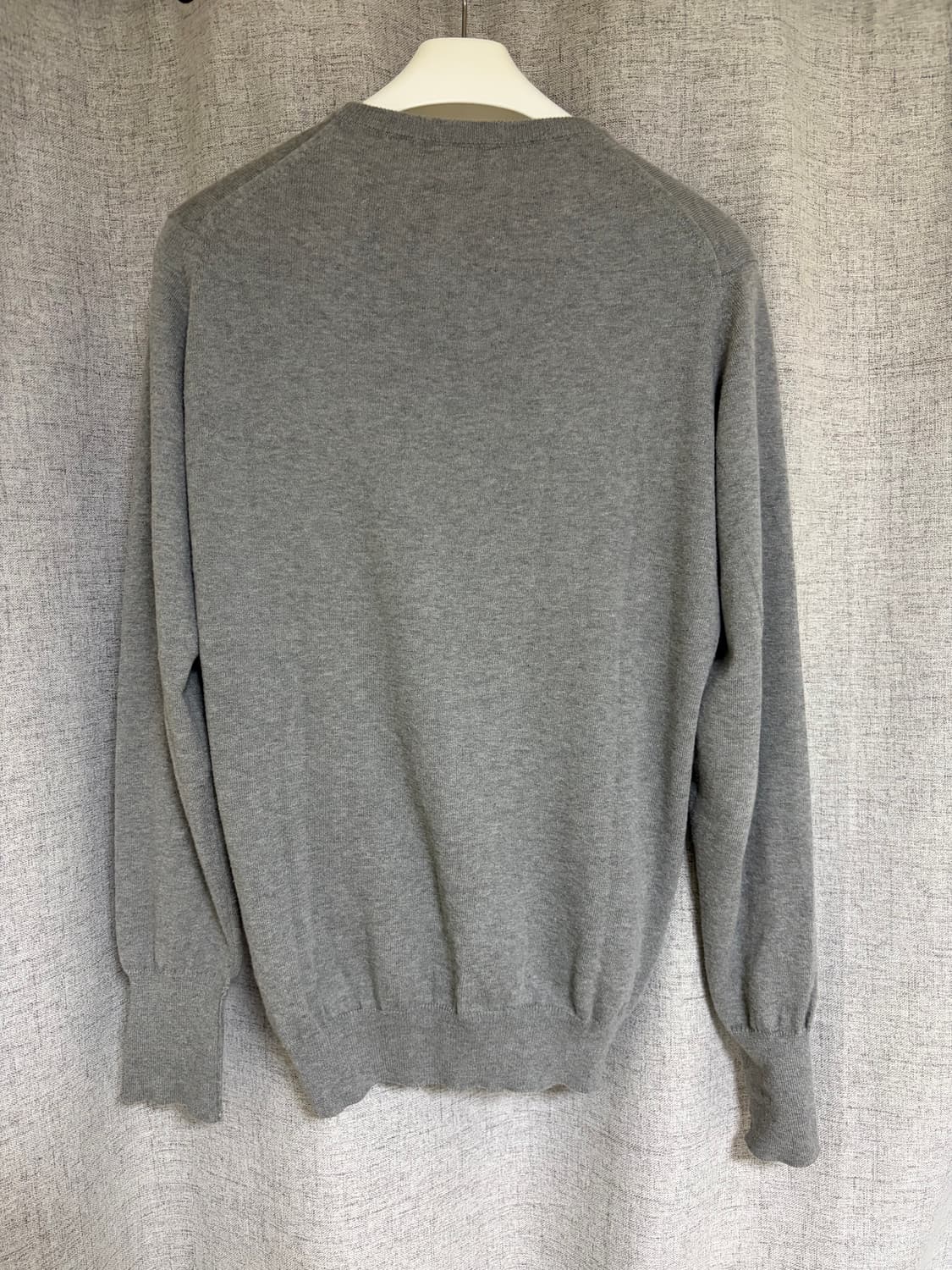 44 윌리엄로키 코튼 크루넥 풀오버 그레이 상품이미지2
