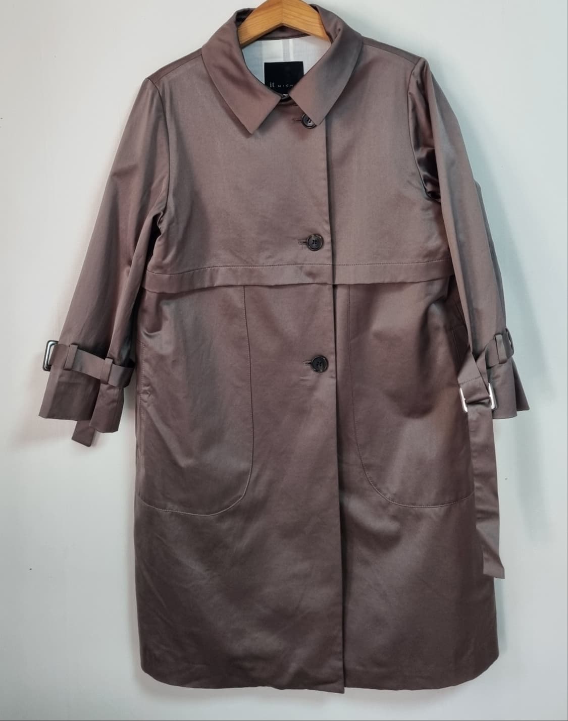 XS (44) 잇미샤 브라운 트렌치코트 상품이미지1