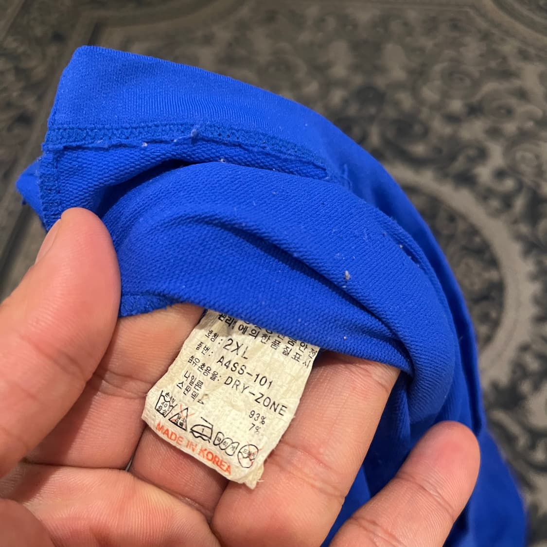 2XL 스켈리도 삼성라이온즈 기능성 이너W1934 상품이미지5