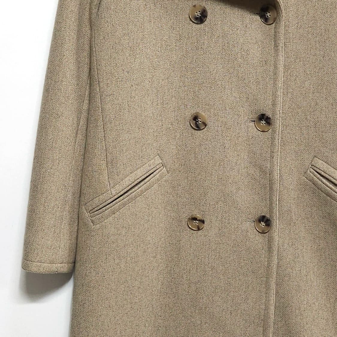 여성44~55)theory 띠어리 fw울 더블 코트 상품이미지4