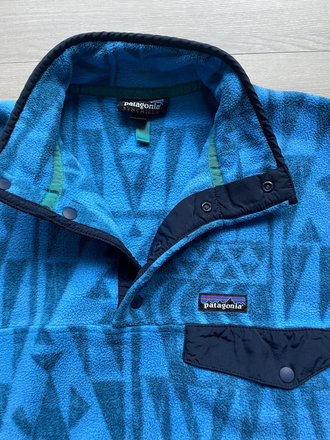 파타고니아 신칠라 아즈텍 블루 patagonia 상품이미지4