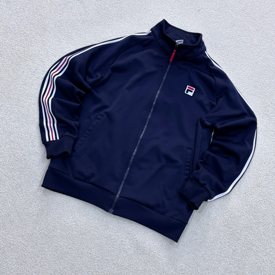 170 휠라 네이비 트랙탑 자켓  0427E 상품이미지1