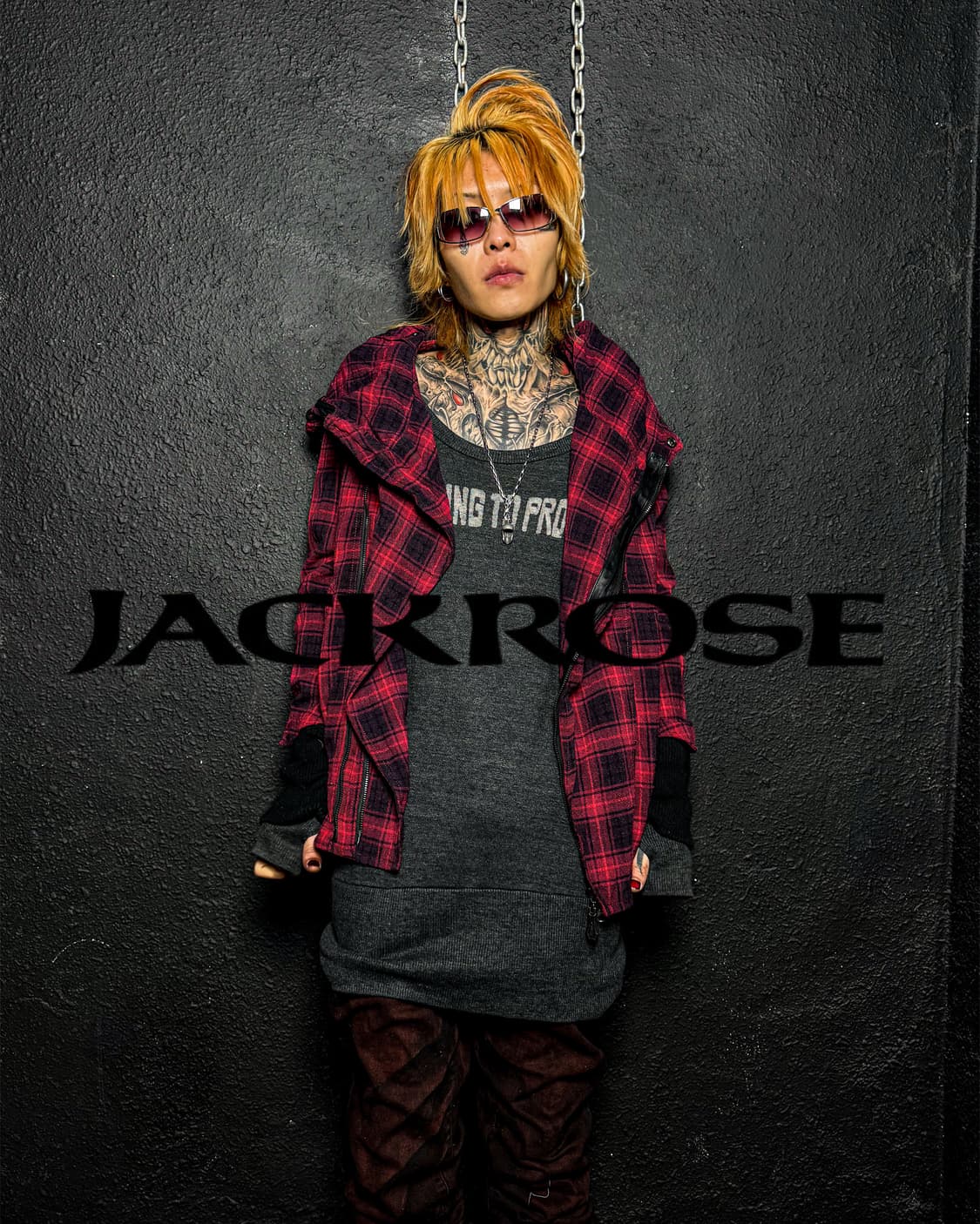 Jack Rose – Red Check Deep Hood Jacket   상품이미지1