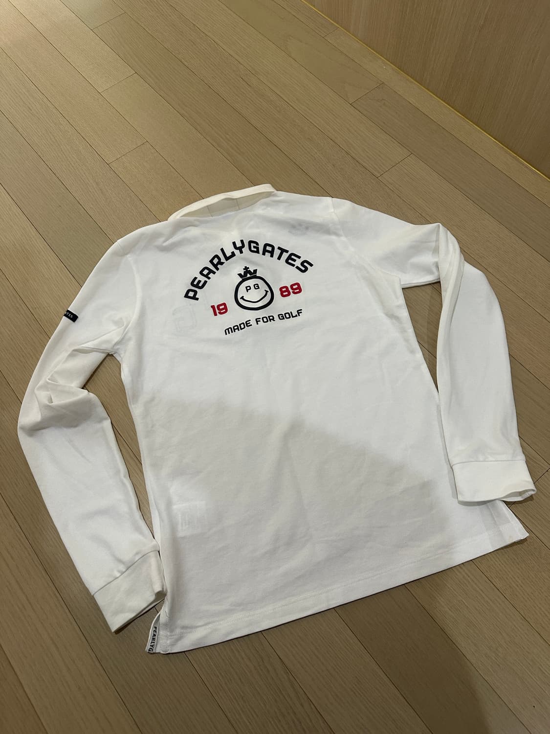 파리게이츠 긴팔 카라 골프티셔츠 (사이즈0, 가슴둘레90) 상품이미지5