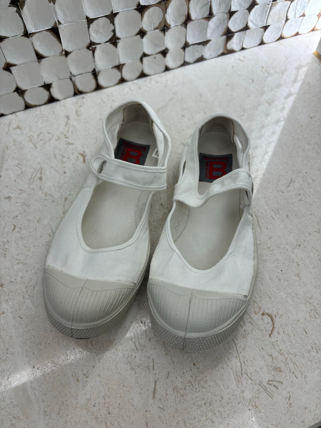 벤시몽 메리제인 37(235mm) 화이트 상품이미지1