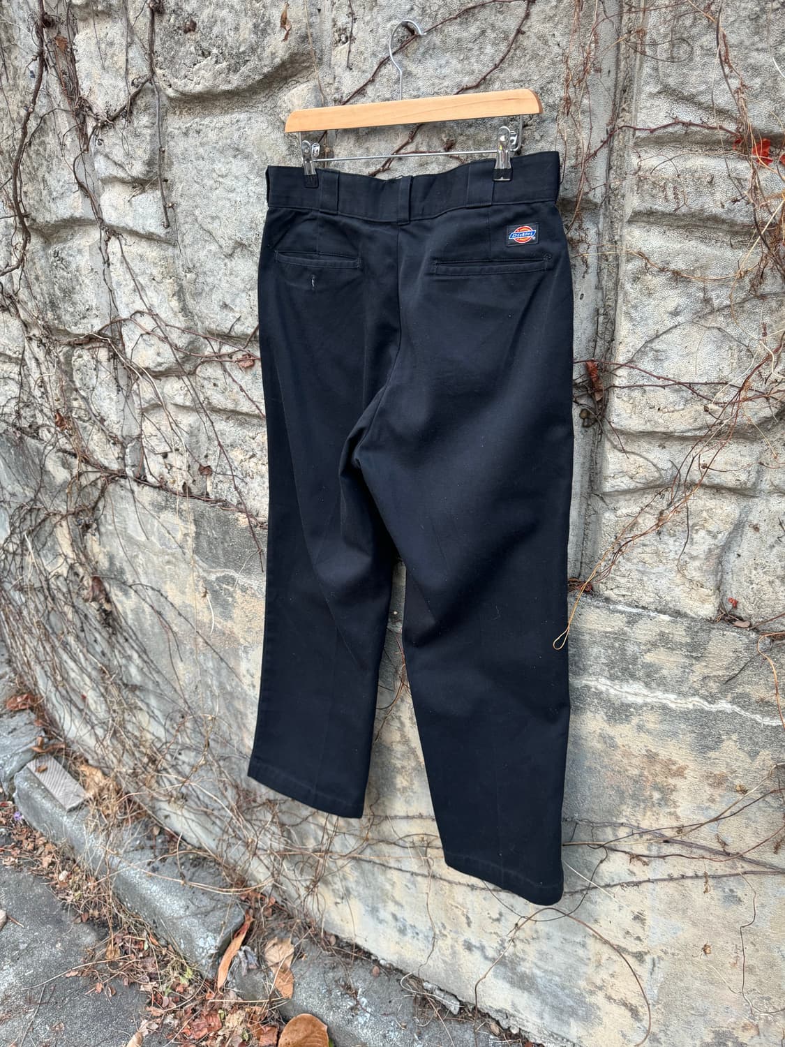 90s 디키즈 빈티지 made in usa 874 치노 팬츠 블랙 상품이미지4