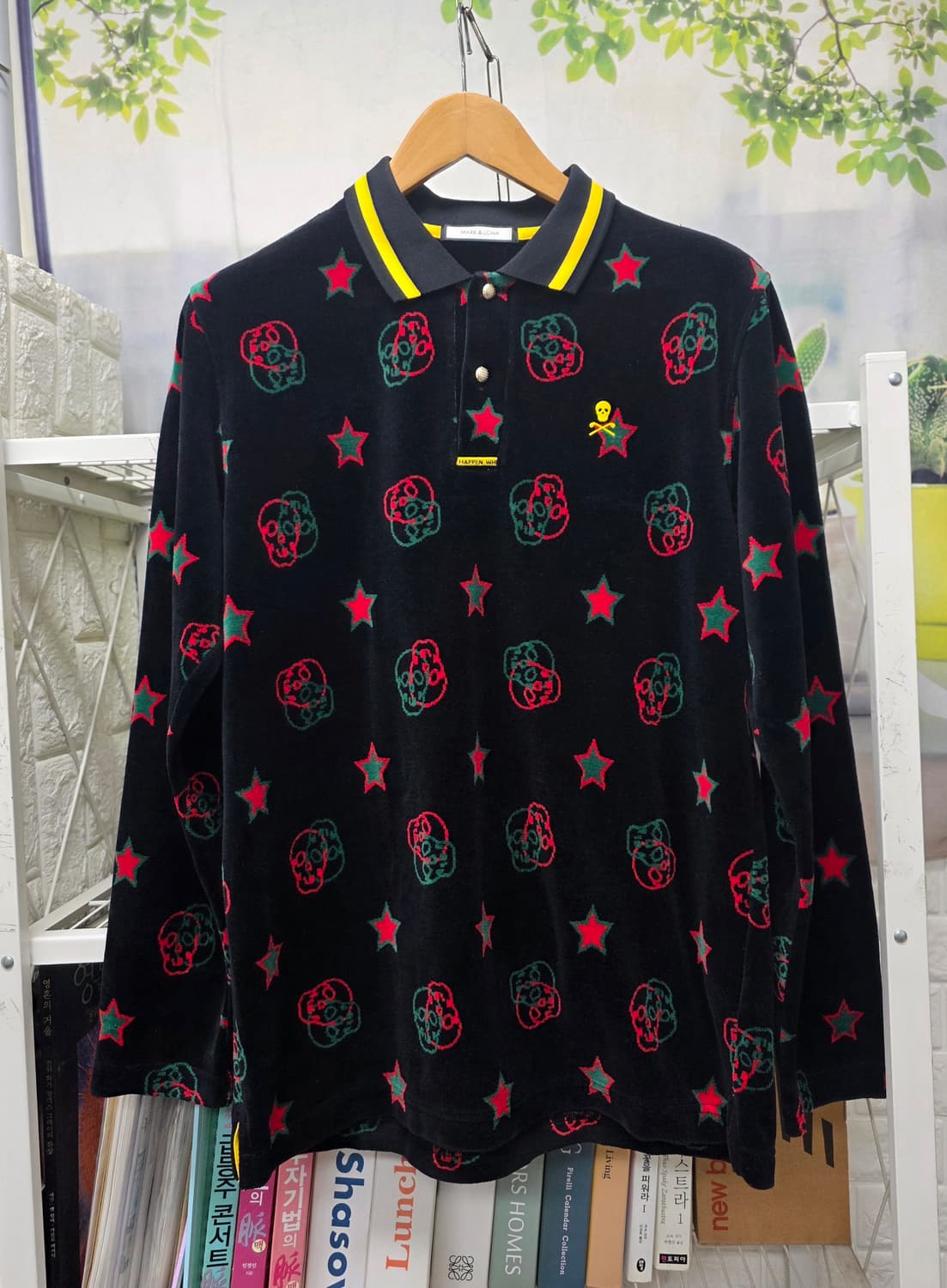 마크앤로나 남성 골프티셔츠 100 카라 골프긴팔티 MM56 상품이미지1