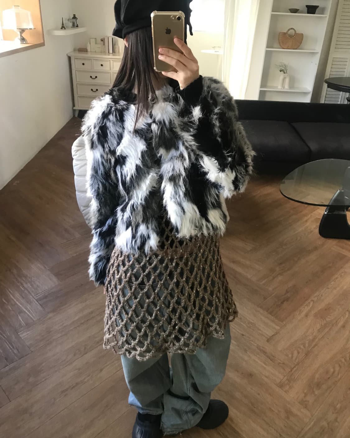 vintage fur jacket 상품이미지4