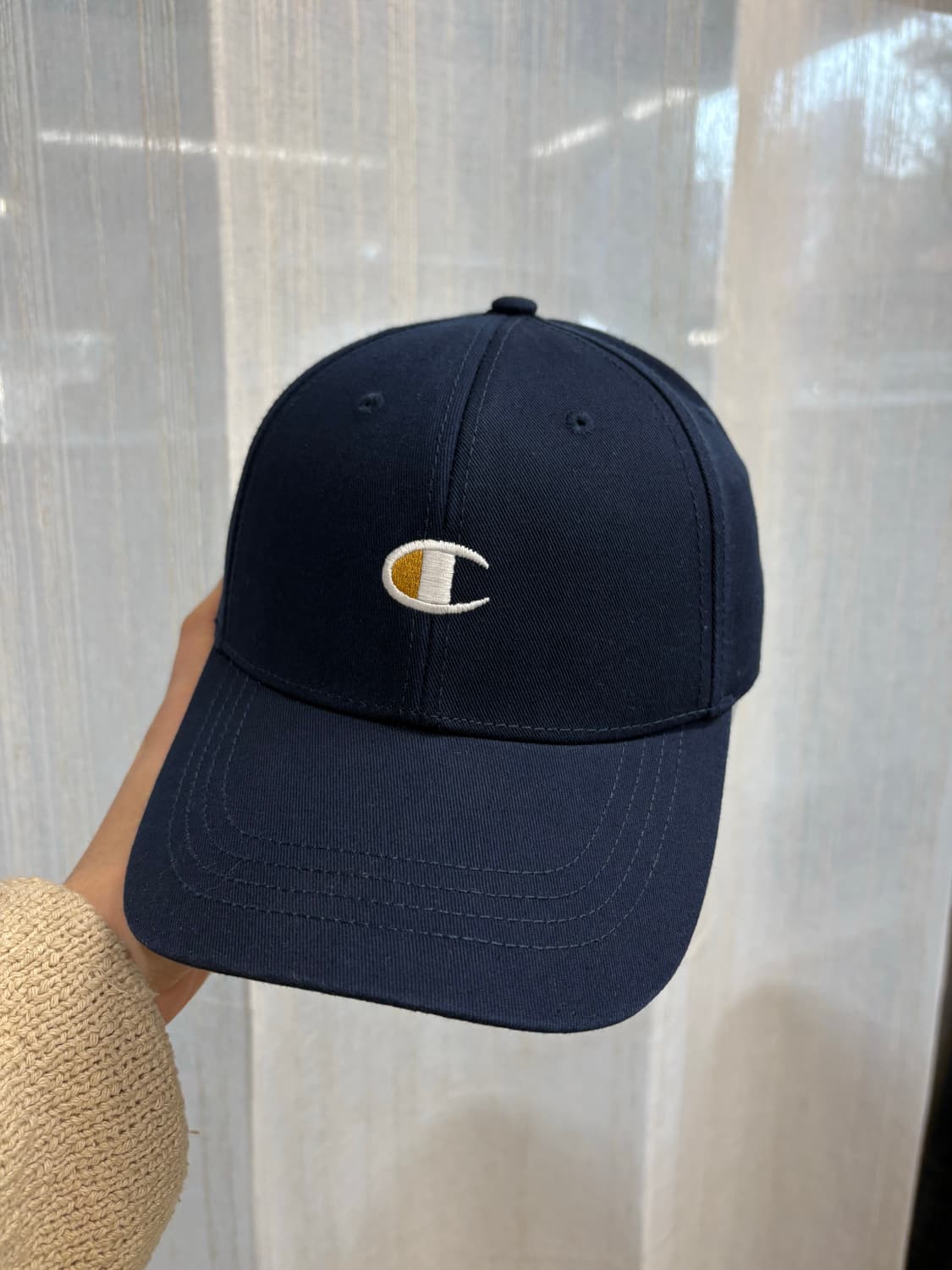 챔피온 자수로고 볼캡 모자 상품이미지1