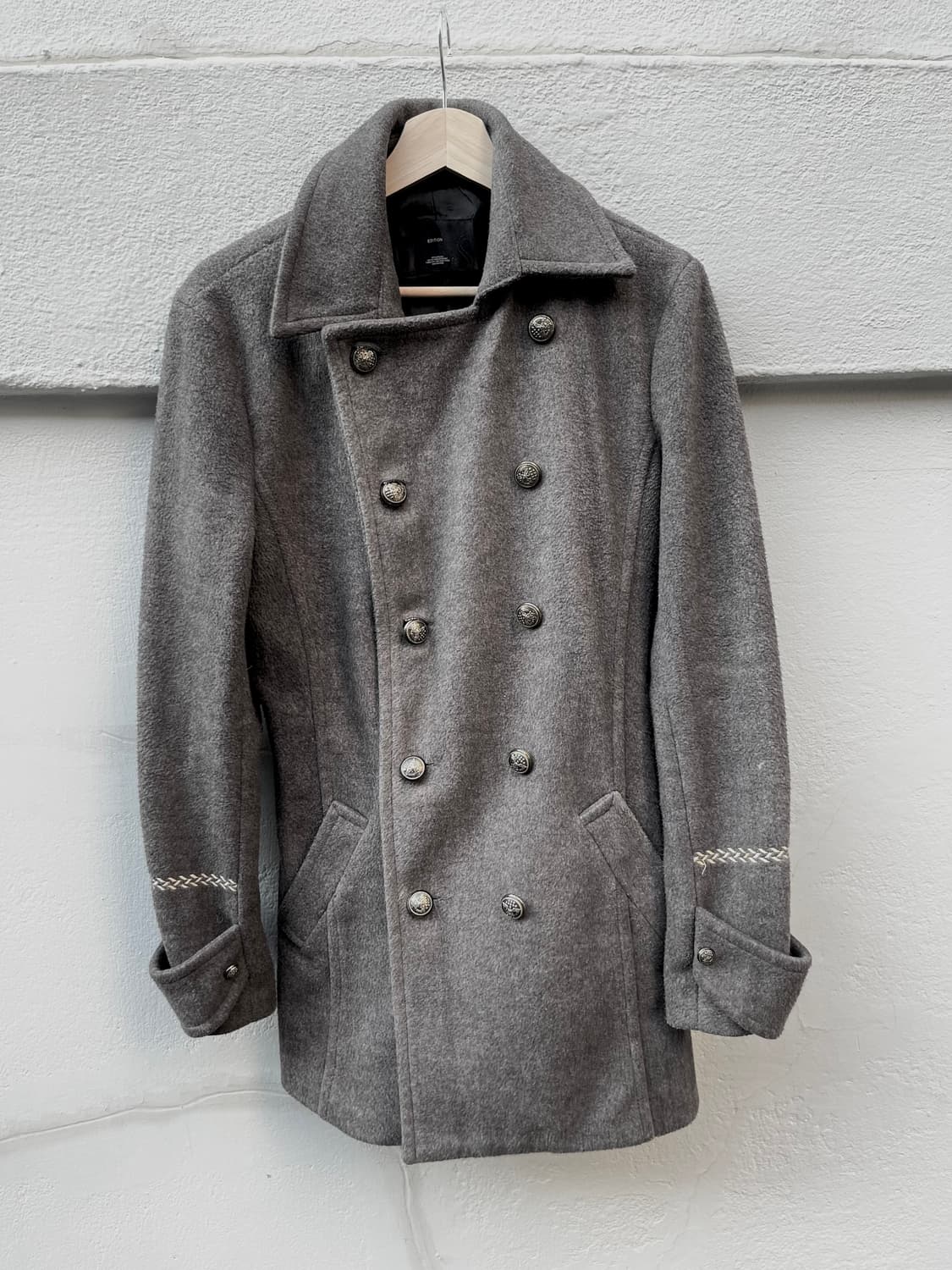 Edition 더블버튼 하프코트 상품이미지3