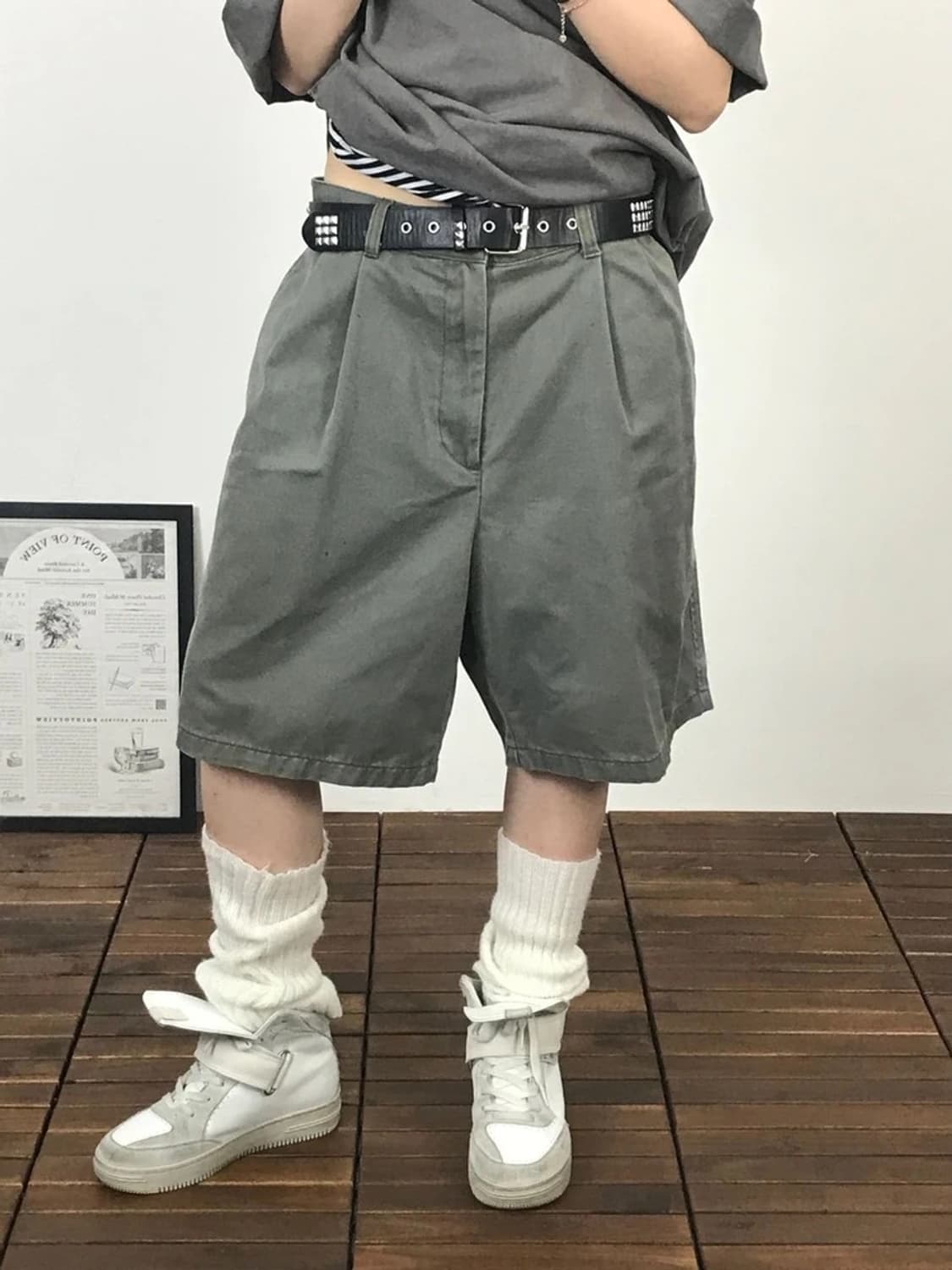 90's Dockers Pleated Chino Shorts 상품이미지1