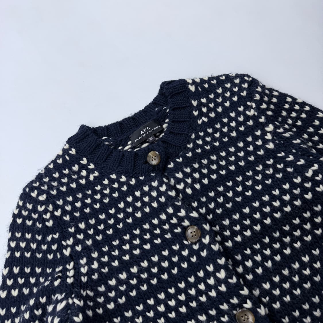 A.P.C 아페쎄 하트 울 니트 상품이미지2