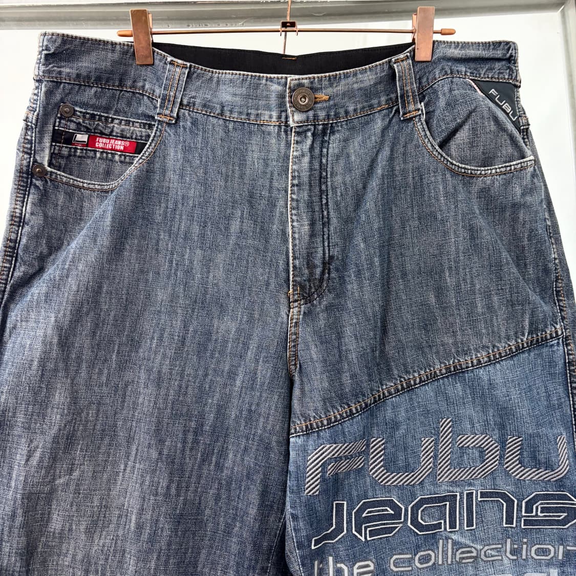 후부 올드스쿨 데님 팬츠 상품이미지5