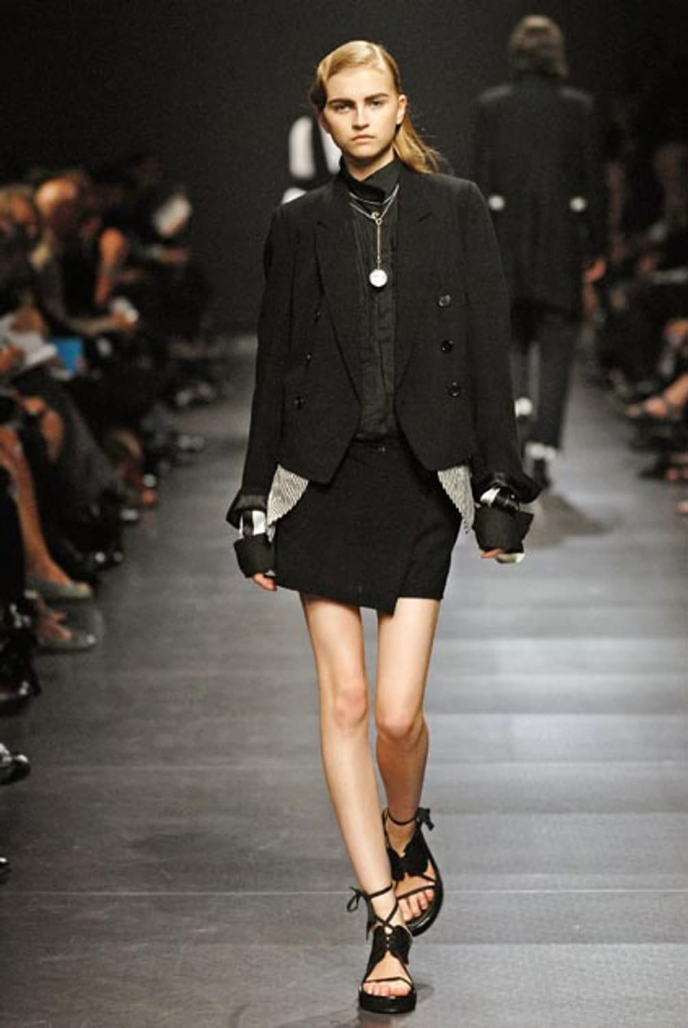 ss2008 Ann Demeulemeester  랩 큐롯숏츠 - 38 상품이미지2