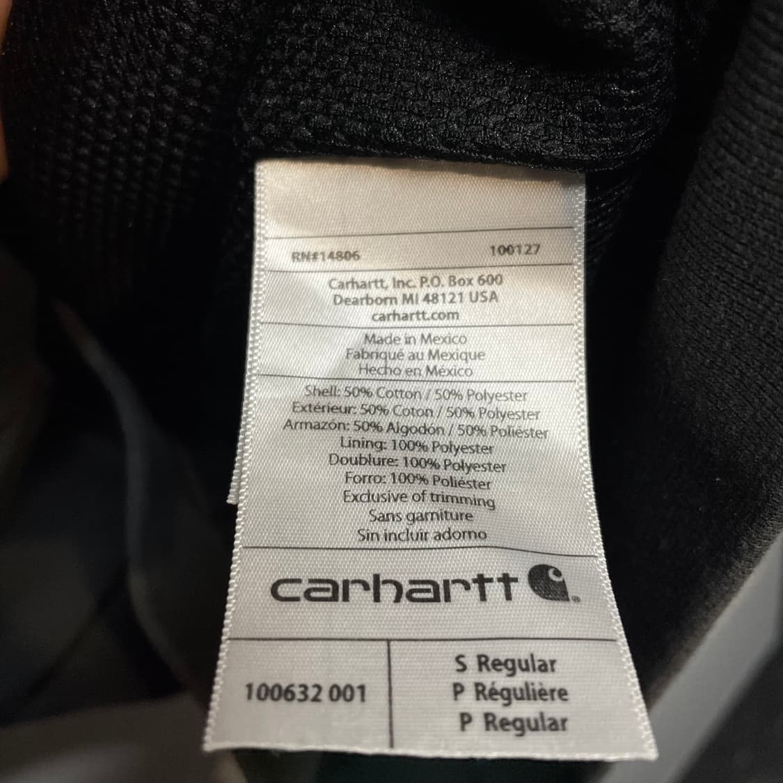 칼하트 후드집업 상품이미지5