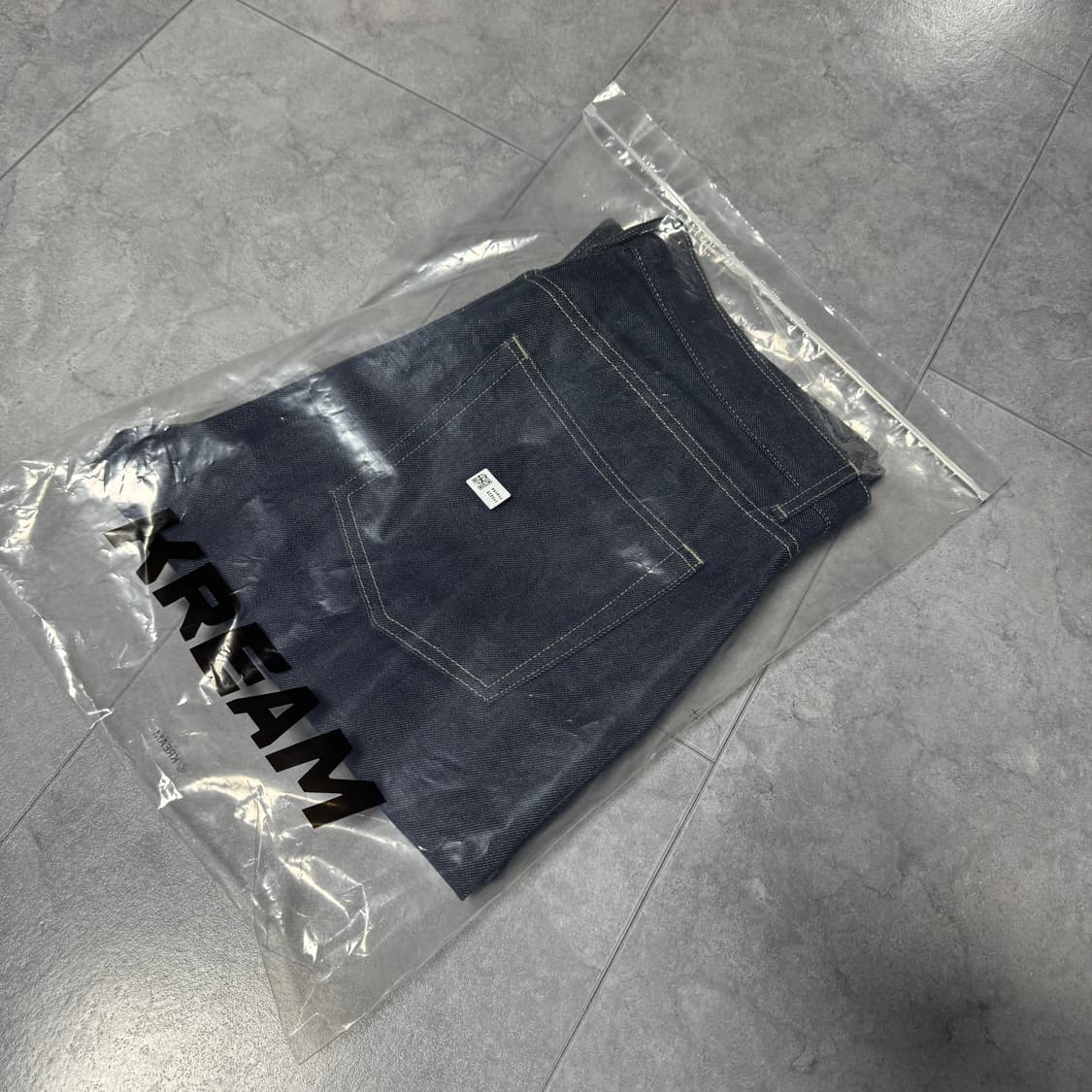 [34x34] 아르켓 CLIFF 레귤러 스트레이트 진 다크 블루 상품이미지2