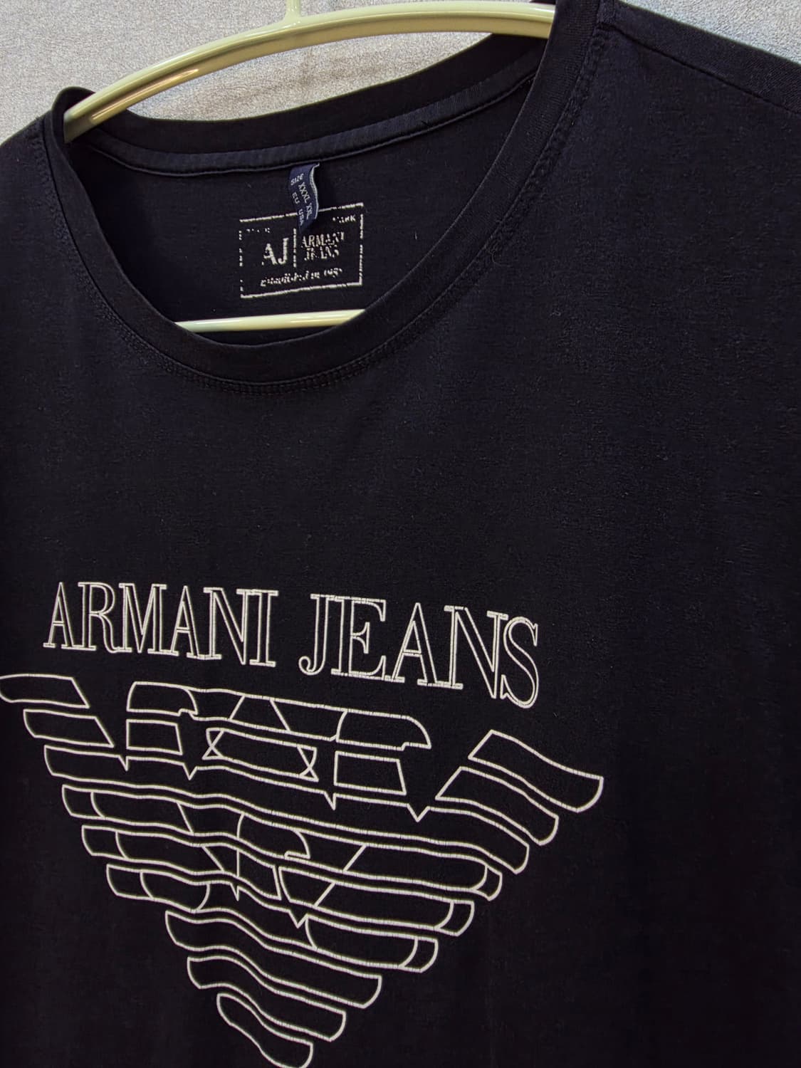 ARMANI JEANS 아르마니진스 빅로고 반팔티 상품이미지3
