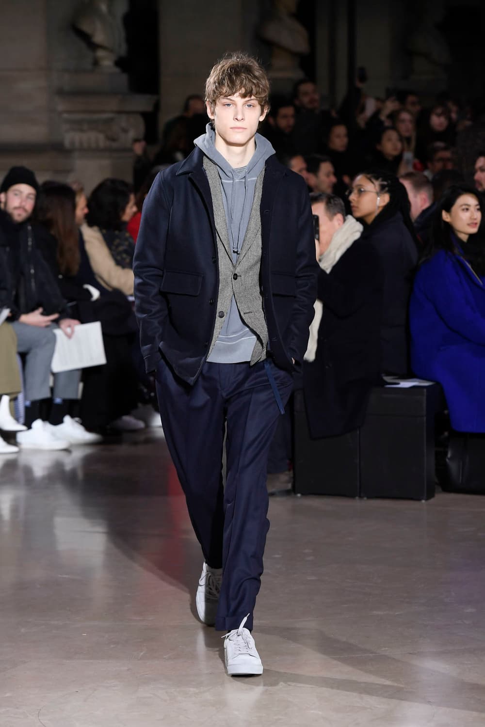 erd 울100% 플란넬 투플리츠 슬랙스 다크네이비  30 상품이미지8