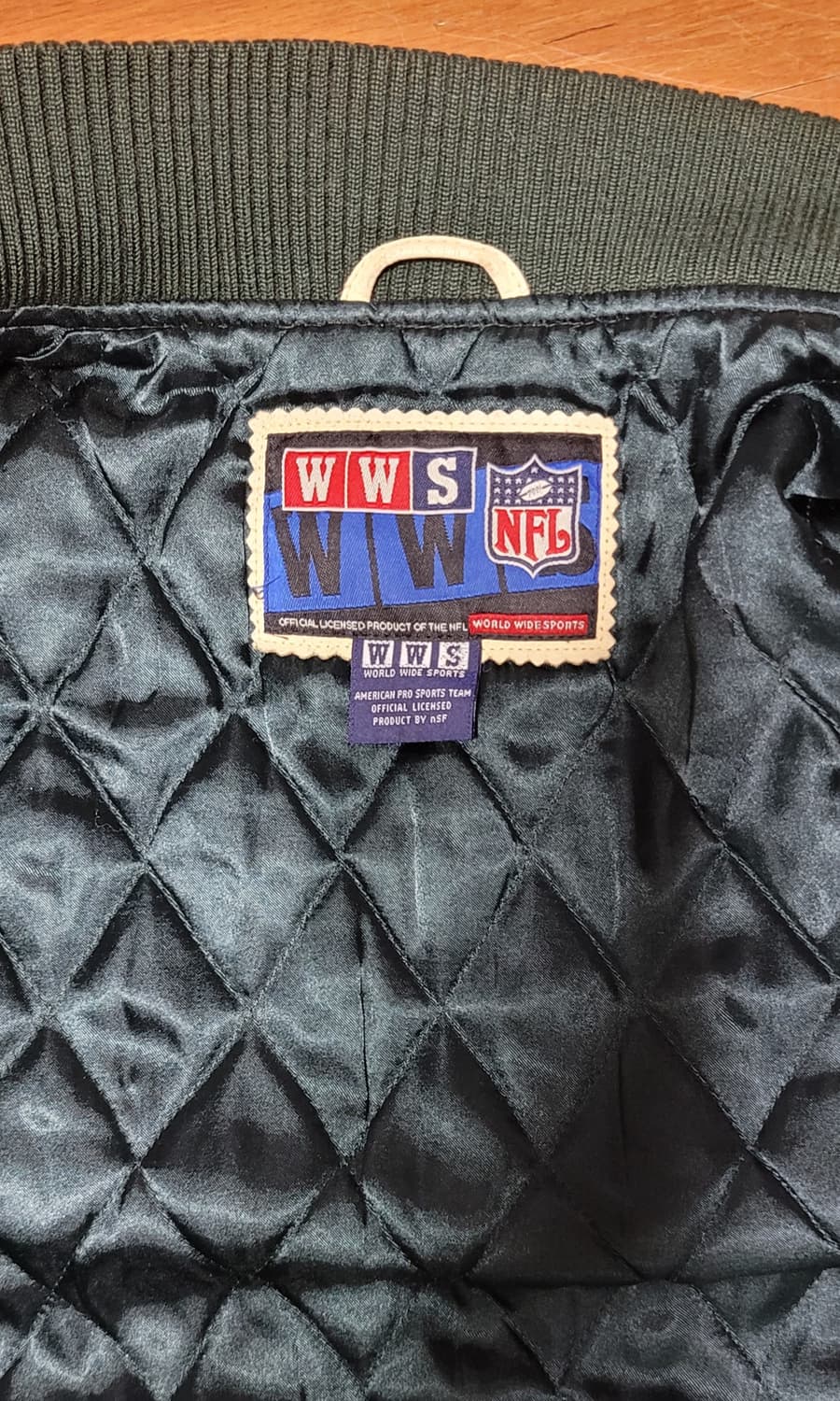 빈티지 NFL 바시티 재킷 상품이미지3