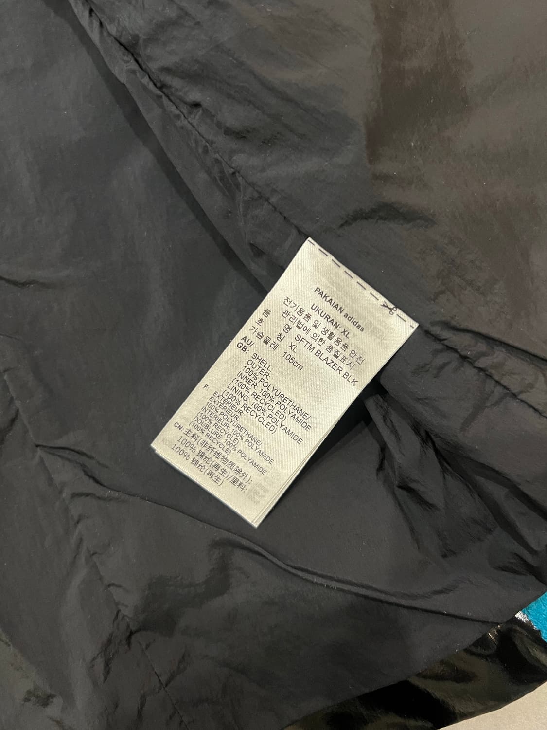 아디다스 x 송포더뮤트 블레이저 자켓 블랙 xl 상품이미지7