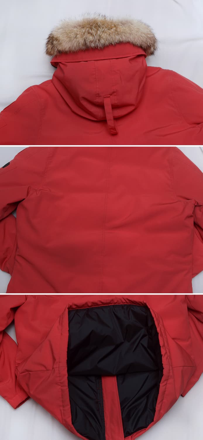 캐나다구스 몬테벨로 헤리티지 다운 패딩 파카 레드 (WXL / 100+) 상품이미지5