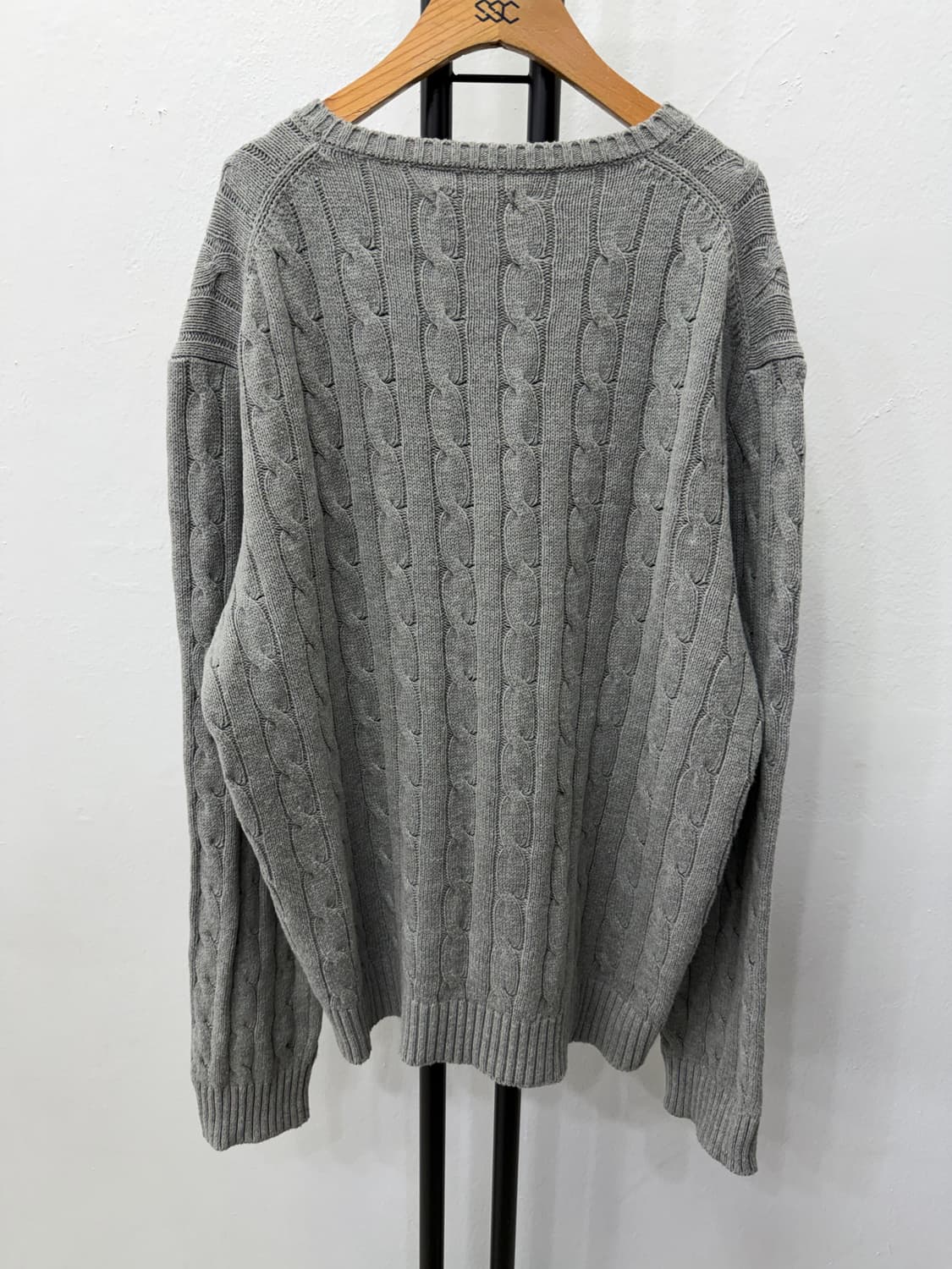 정품) 폴로랄프로렌 남성 케이블 니트 XL  상품이미지5