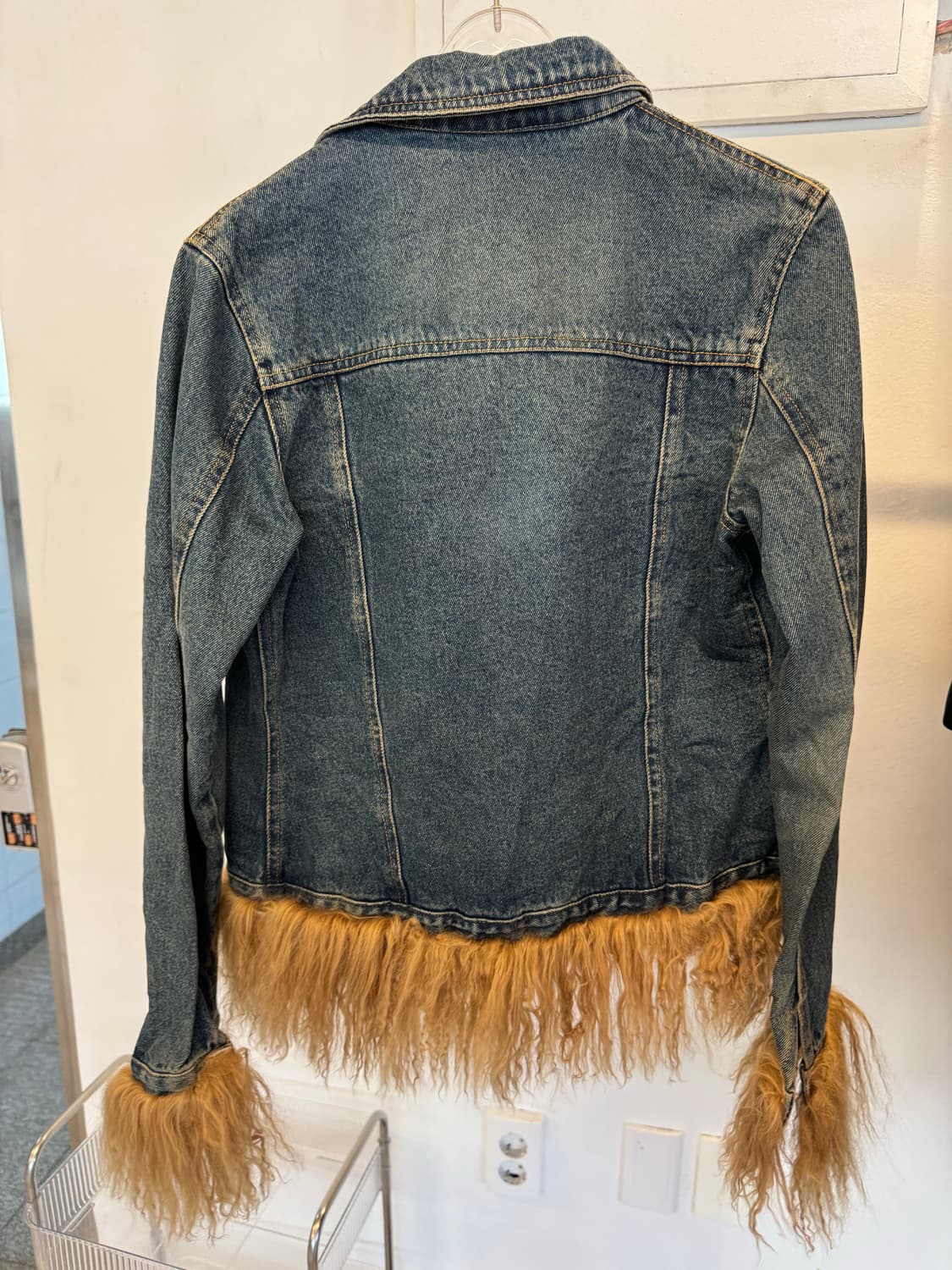 Cecilia McBee Brand‘s Fur Denim Jacket 상품이미지2