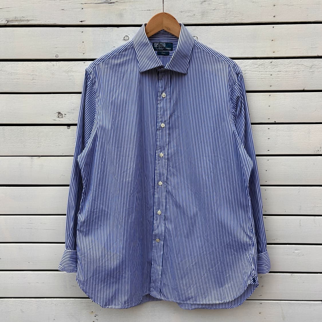 Polo 폴로 스트라이프 커프스 셔츠 상품이미지1