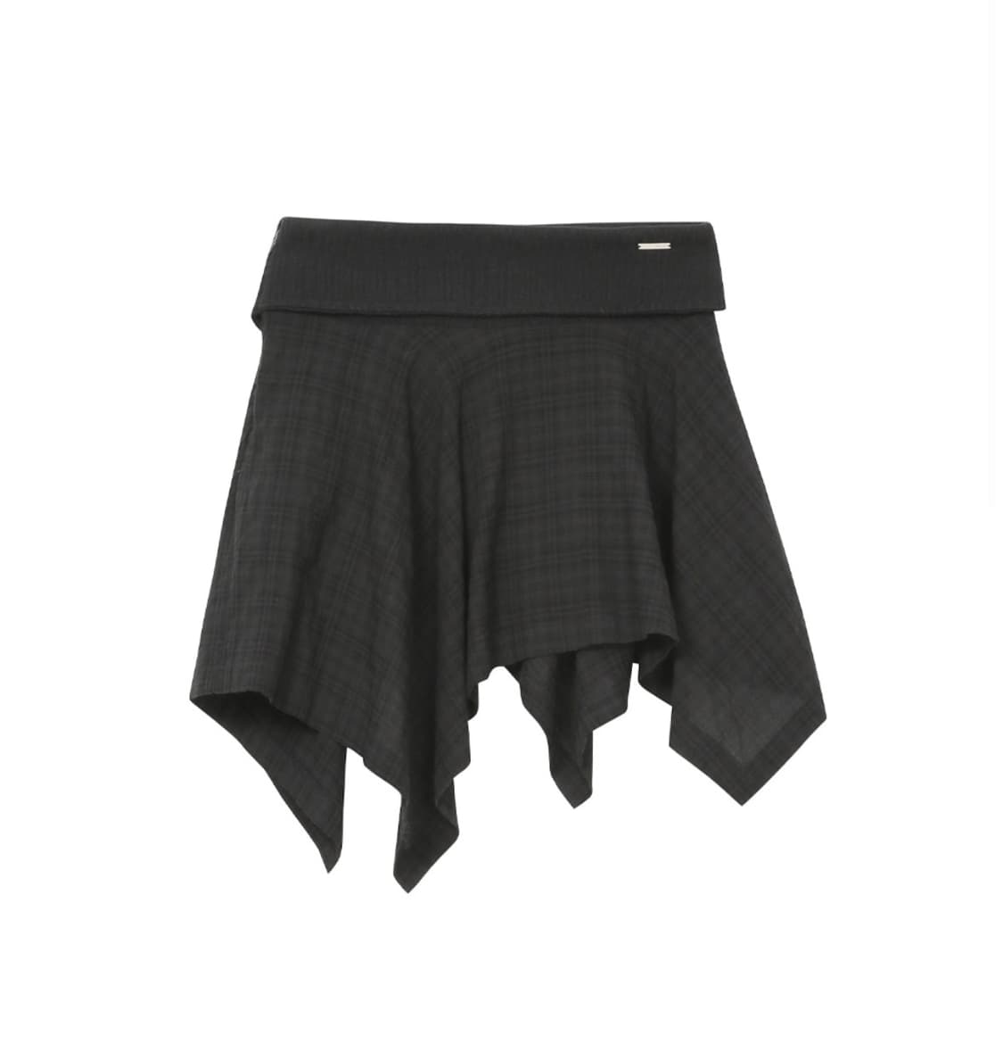 미세키 서울 Unbalanced flow mini skirt CHECK 상품이미지2