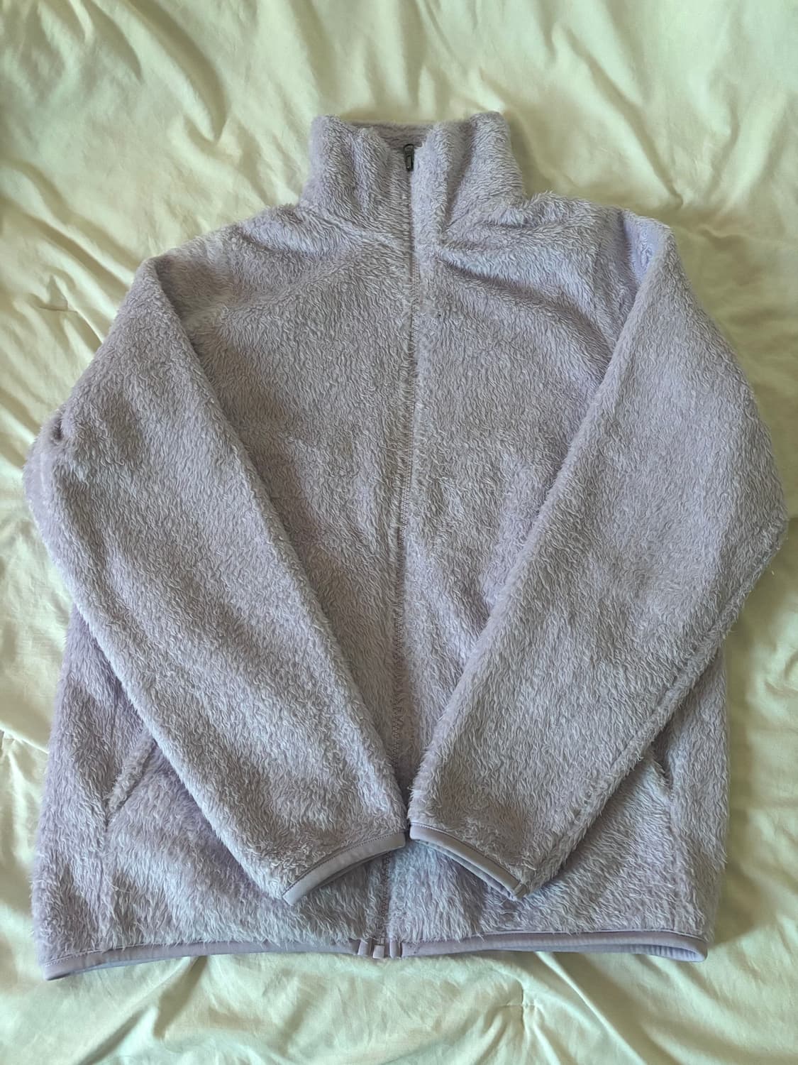 보라색 후리스 상품이미지1