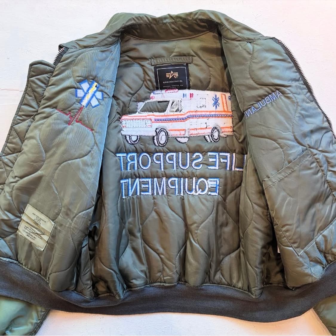 알파인더스트리 커스텀 플라이트 재킷 상품이미지4