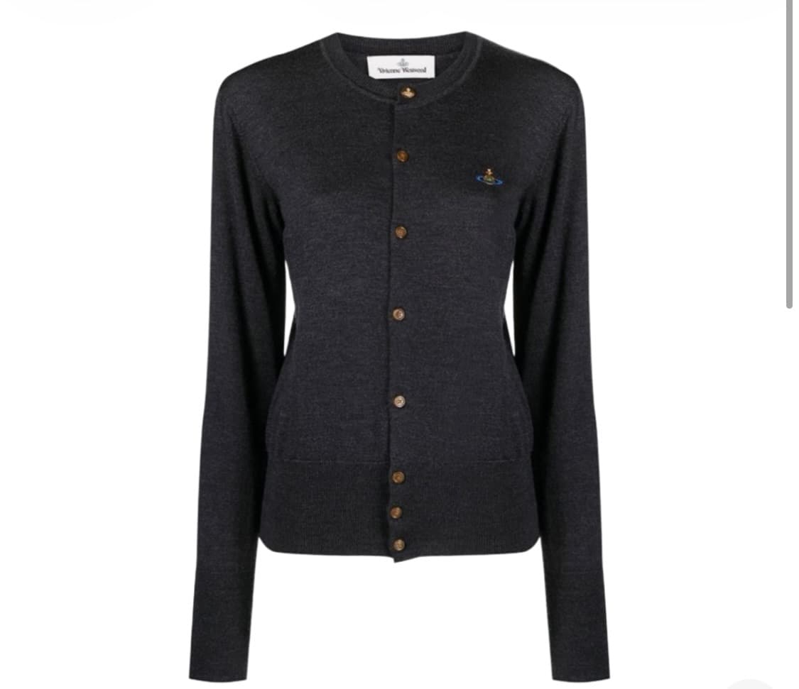 [XS] 비비안 웨스트우드 베아 가디건 블랙 상품이미지1