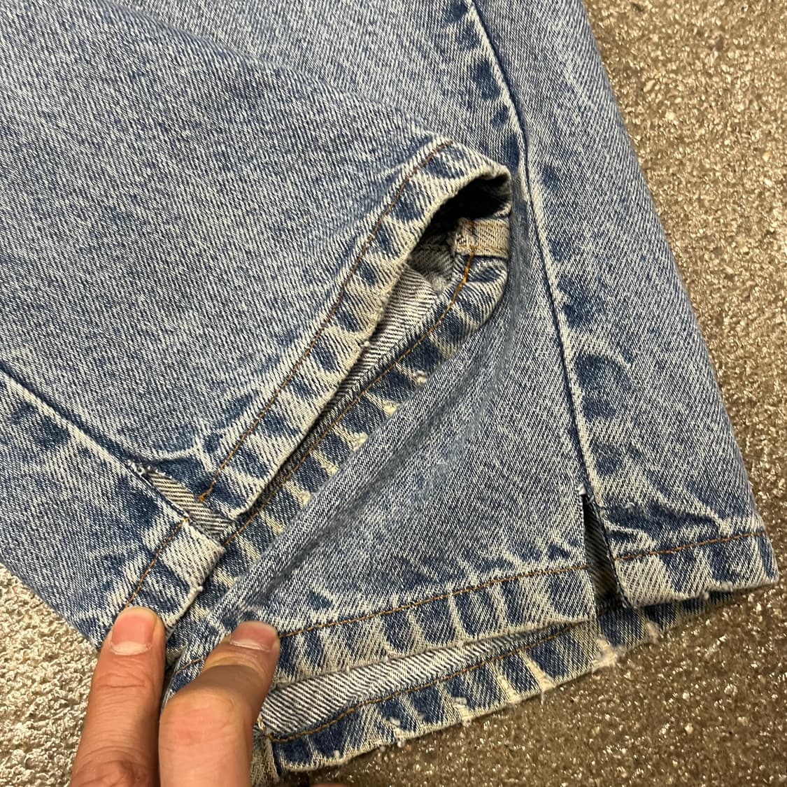 90s 리바이스505 오렌지탭 (33“) 상품이미지6