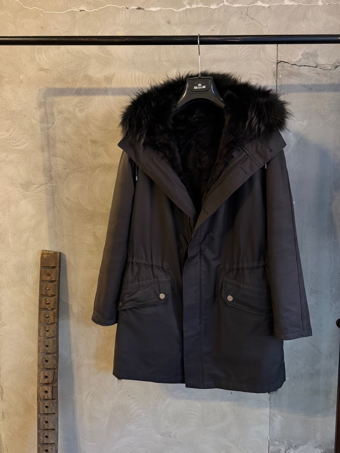 미스터앤미세스 밍크 피쉬테일 파카 100 상품이미지7
