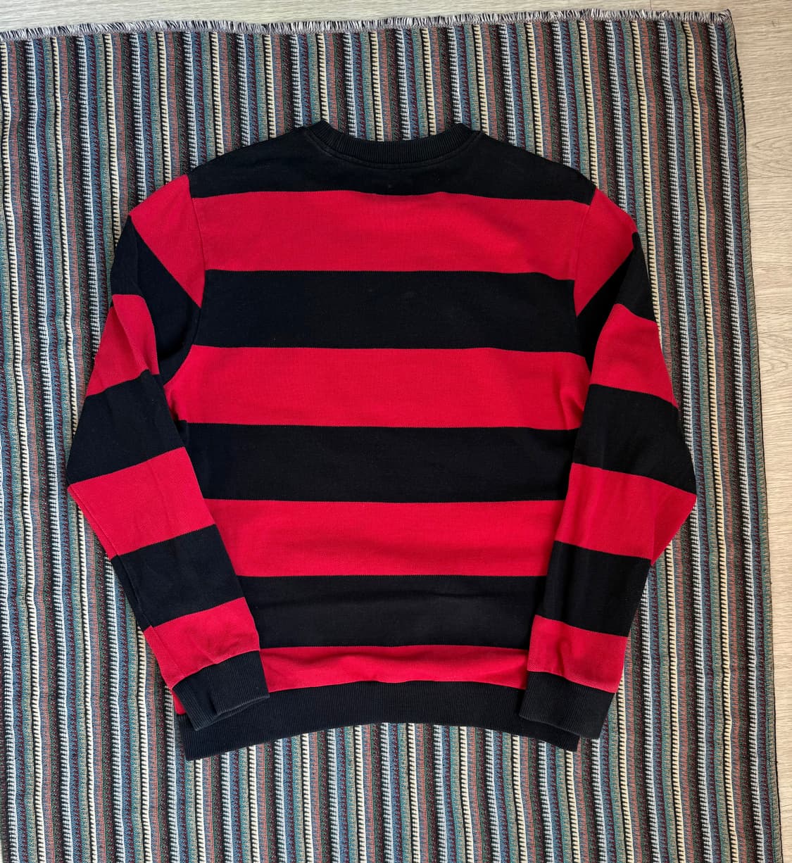 슈프림 스트라이프 크루넥 맨투맨 상품이미지3