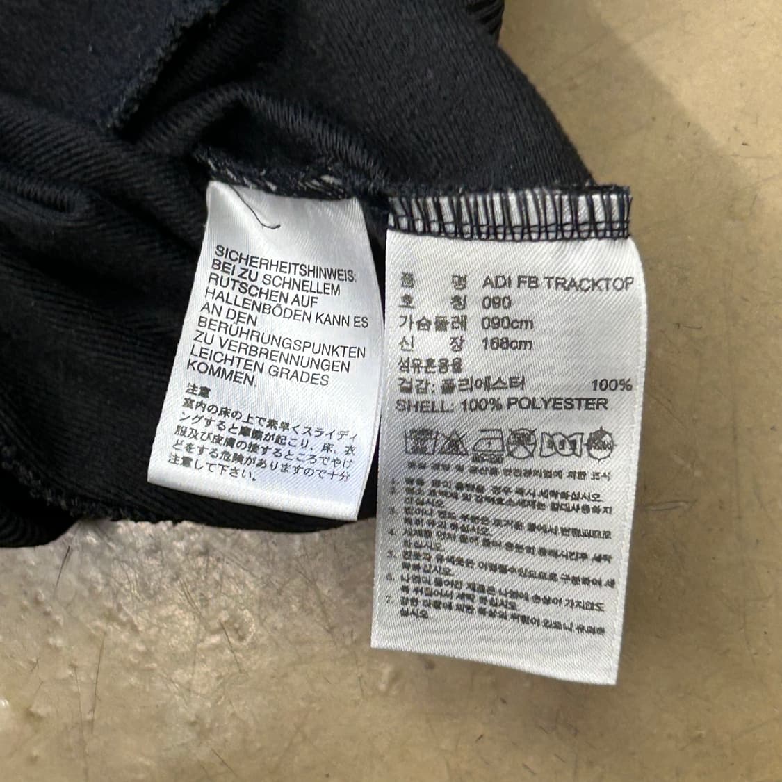 90 아디다스 파이어버드 블랙 트랙탑 상품이미지5