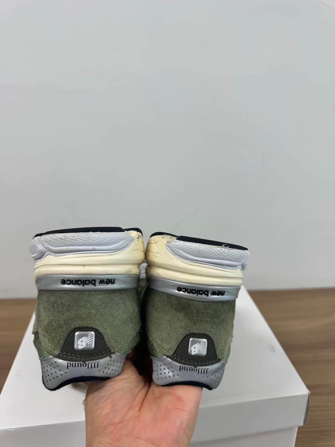 뉴발란스 자운드 990 올리브 275 상품이미지5