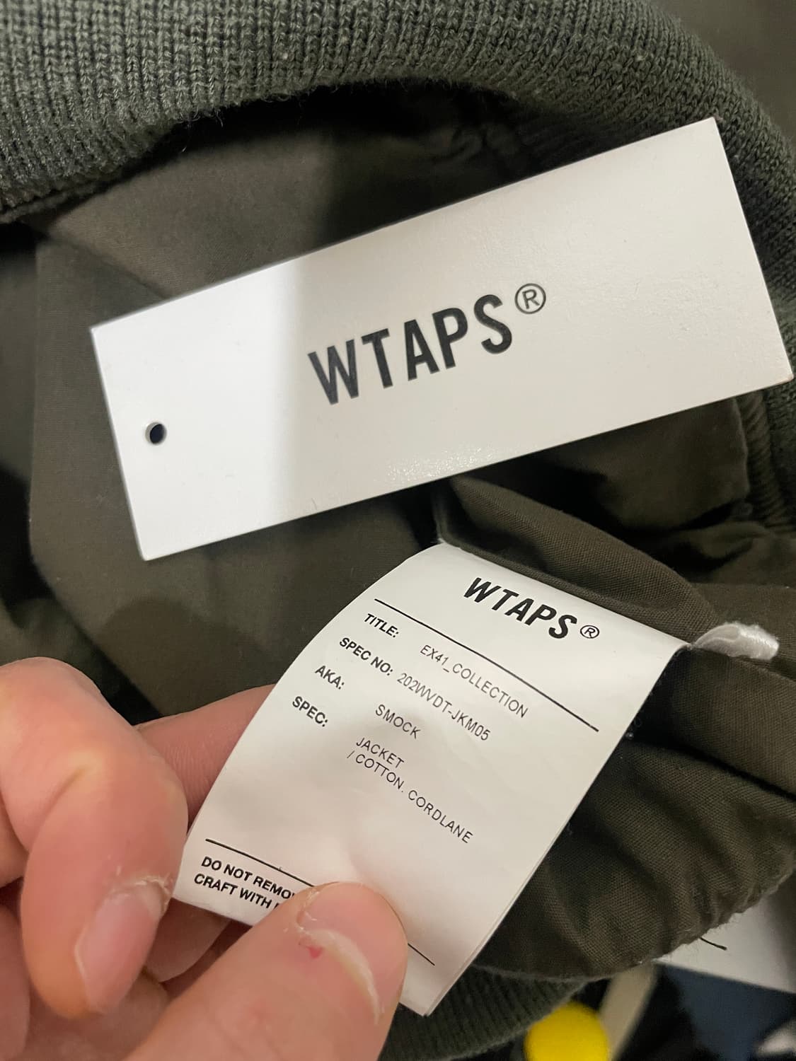 더블탭스 WTAPS 스목 자켓 카키 02 사이즈 상품이미지6