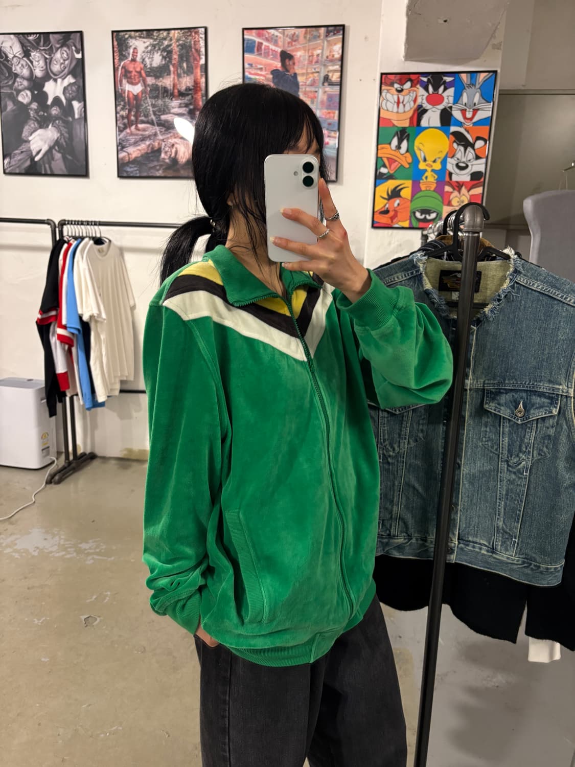 아디다스 빈티지 벨벳져지 상품이미지3