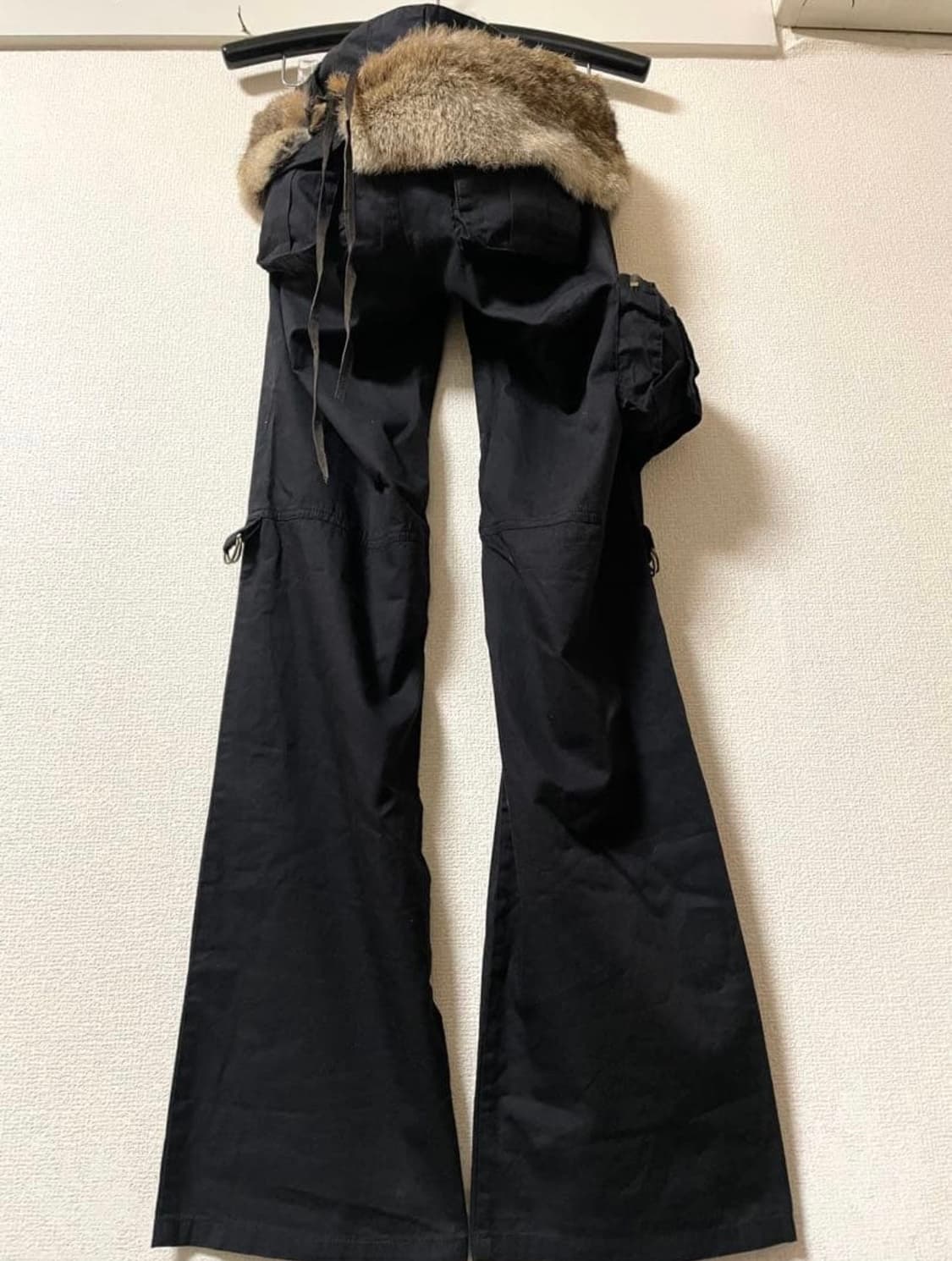 rabbit fur gimmick cargo pants 상품이미지2