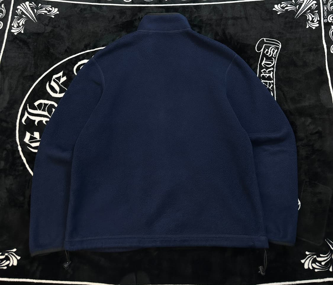 90s polo 폴로 USA 스포츠 플리스 자켓 네이비 M(100) 상품이미지3