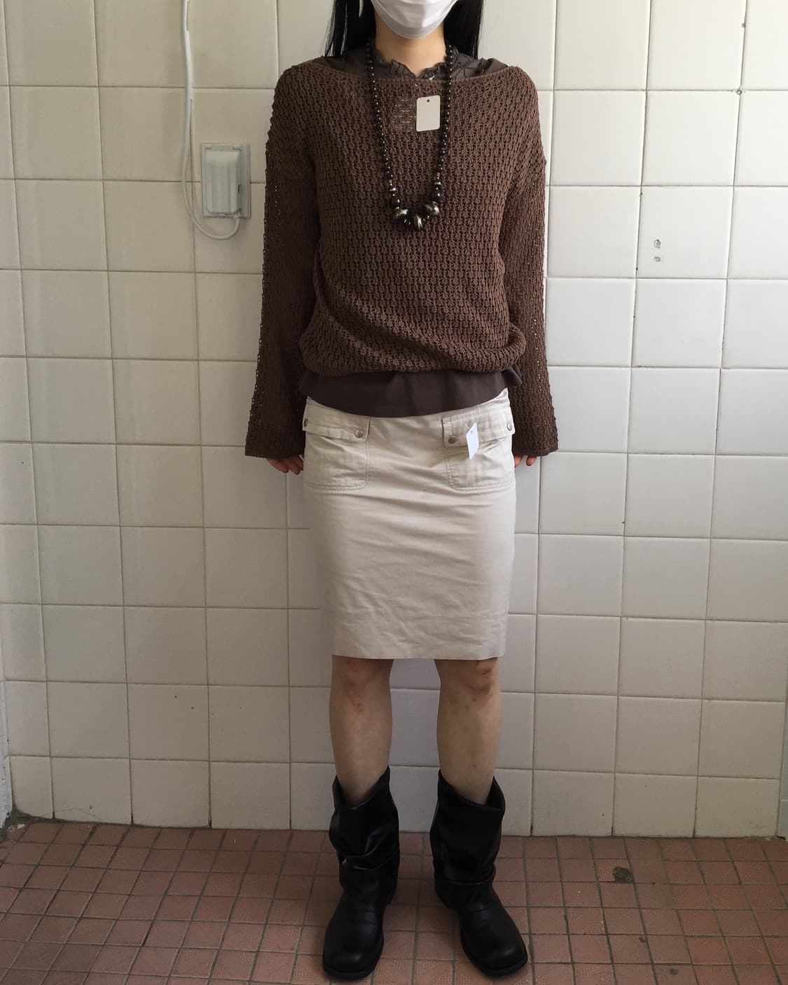 String point crochet knit 상품이미지6