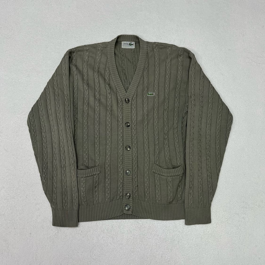 Lacoste khaki cardigan 상품이미지4