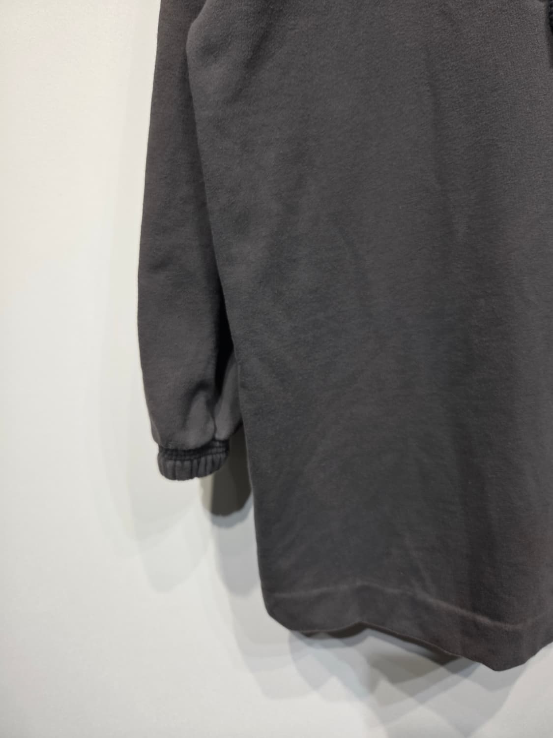 안다르(andar) 소울 풀 오버핏 롱 후드티 상품이미지4