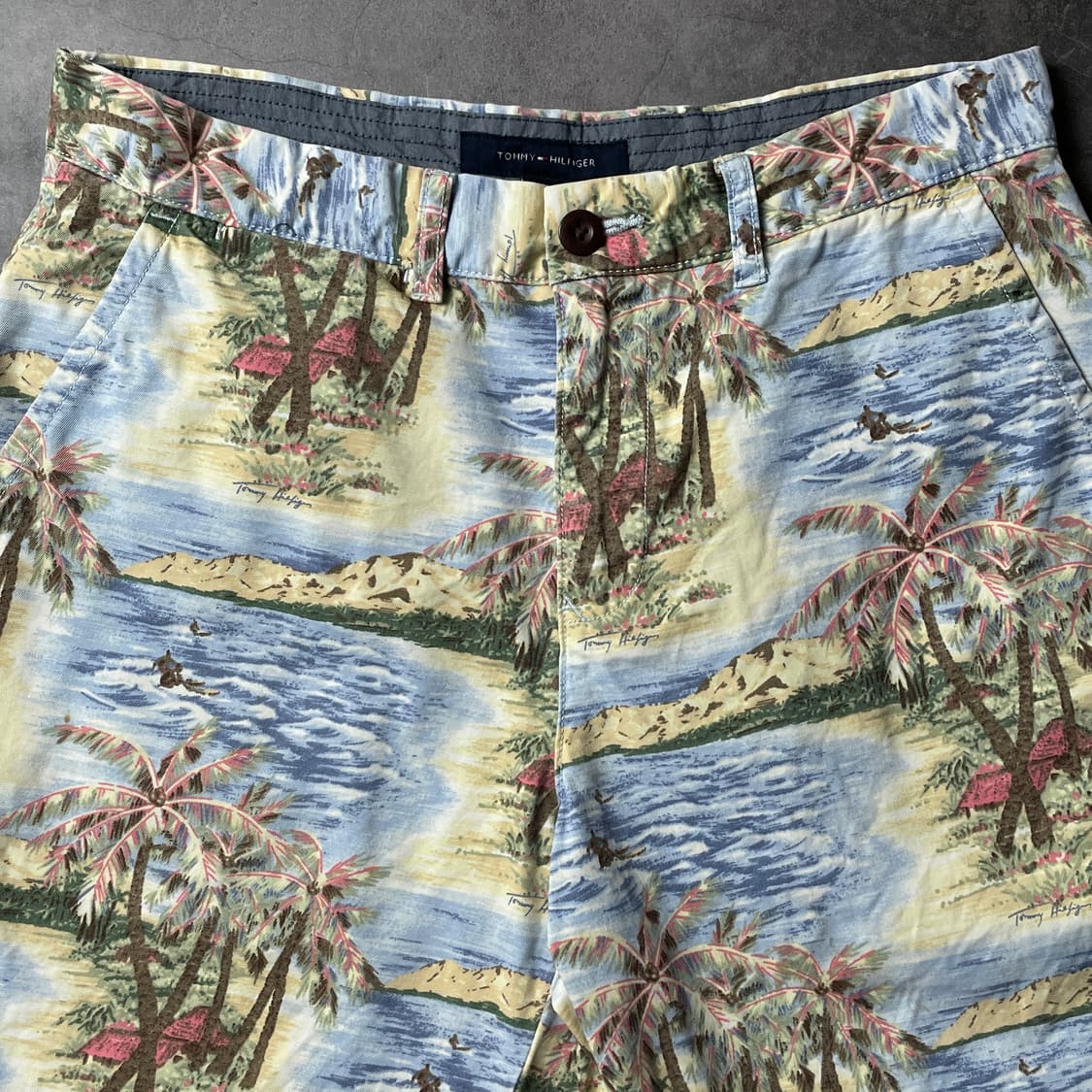 TOMMY HILFIGER 토미힐피거 하와이안 하프팬츠 A01228 상품이미지2